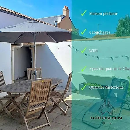 Holiday home Maison De Pecheur Chaleureuse La Chaume - La Cle Chaumoise Les Sables-d'Olonne